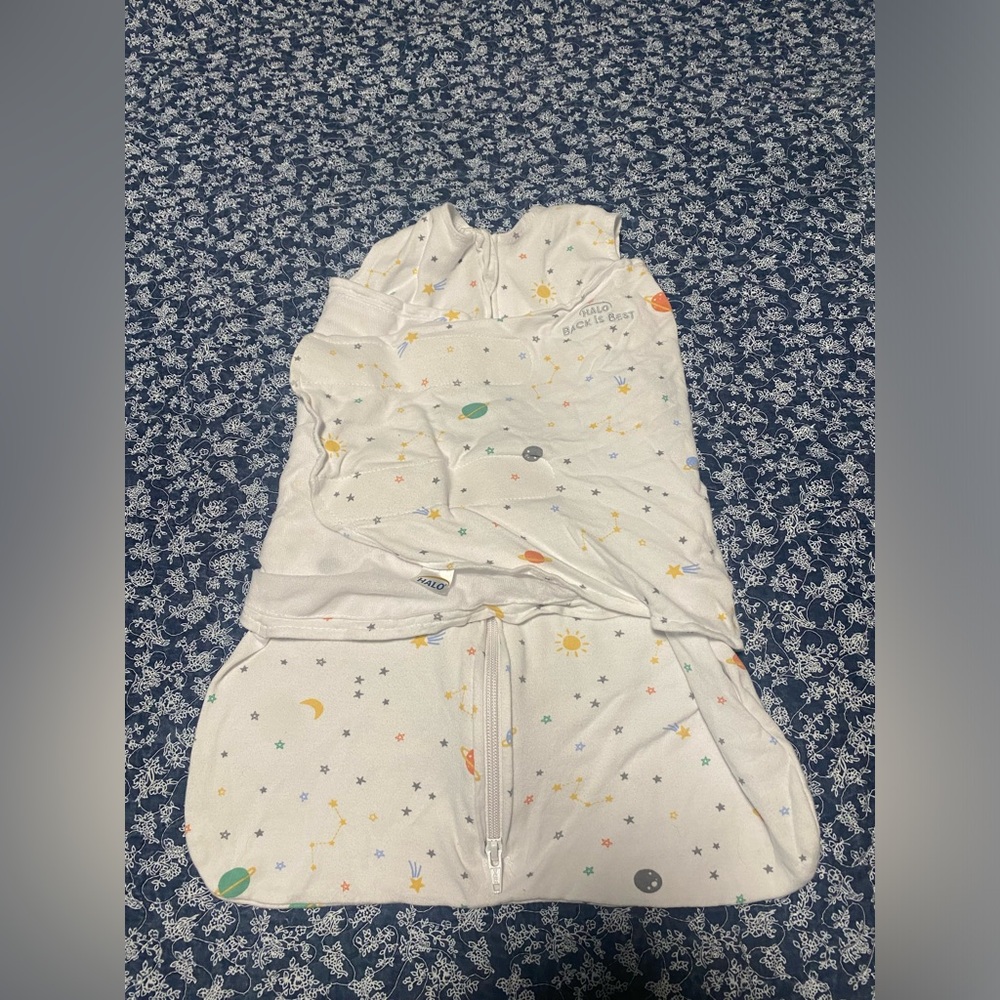 Halo® Sleepsack® Swaddle, 100% Cotton, Newborn, Unisex, 0-3 Months